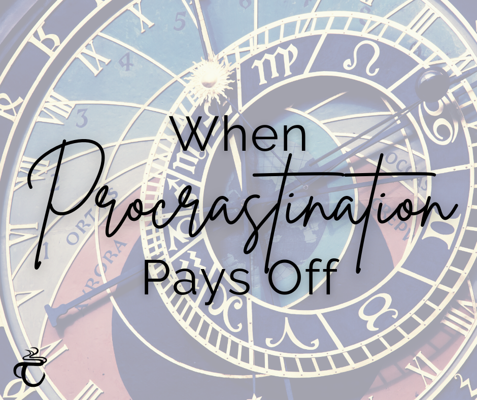 When Procrastination Pays Off
